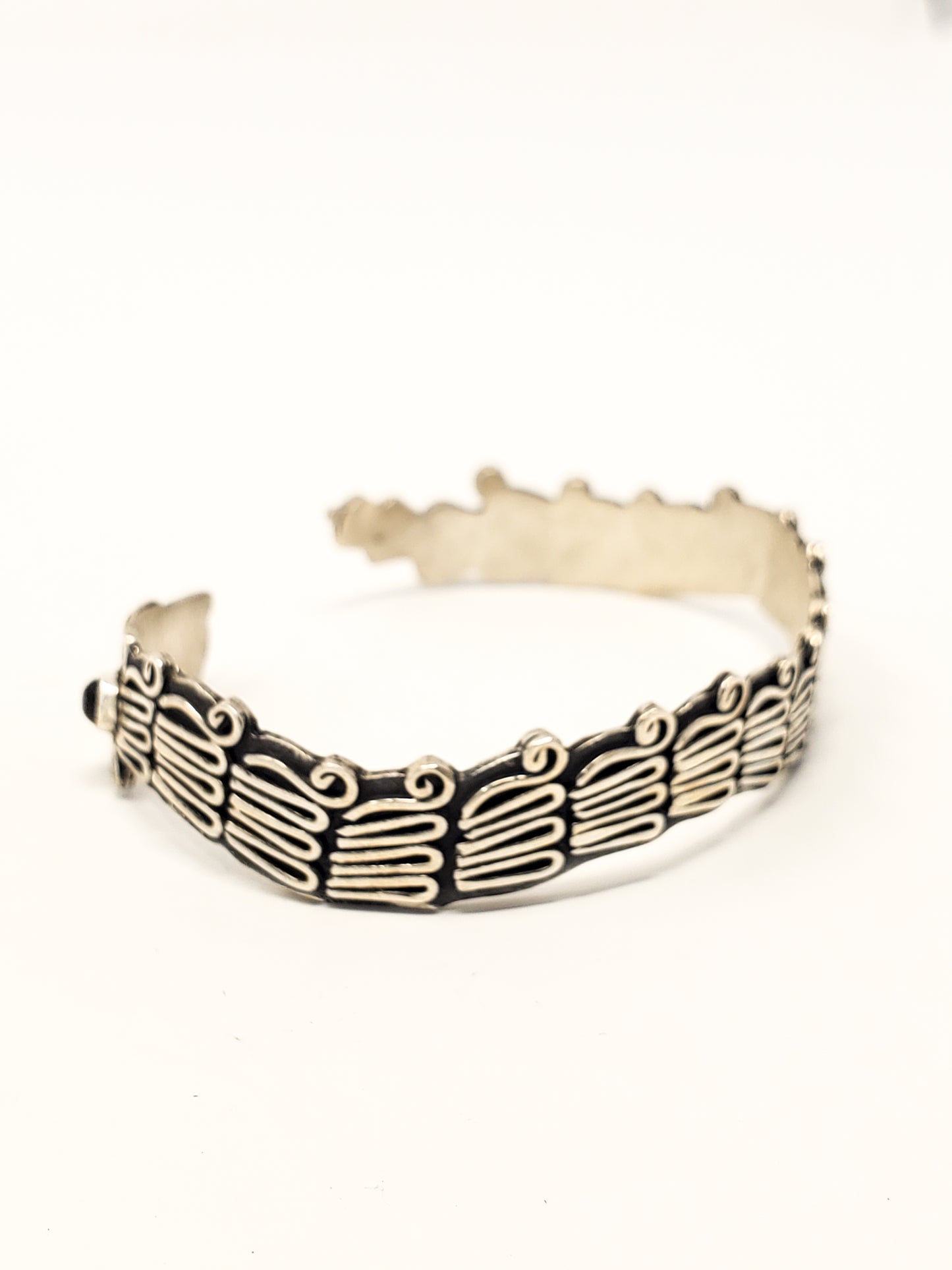 Quetzalcoatl Silver Bracelet