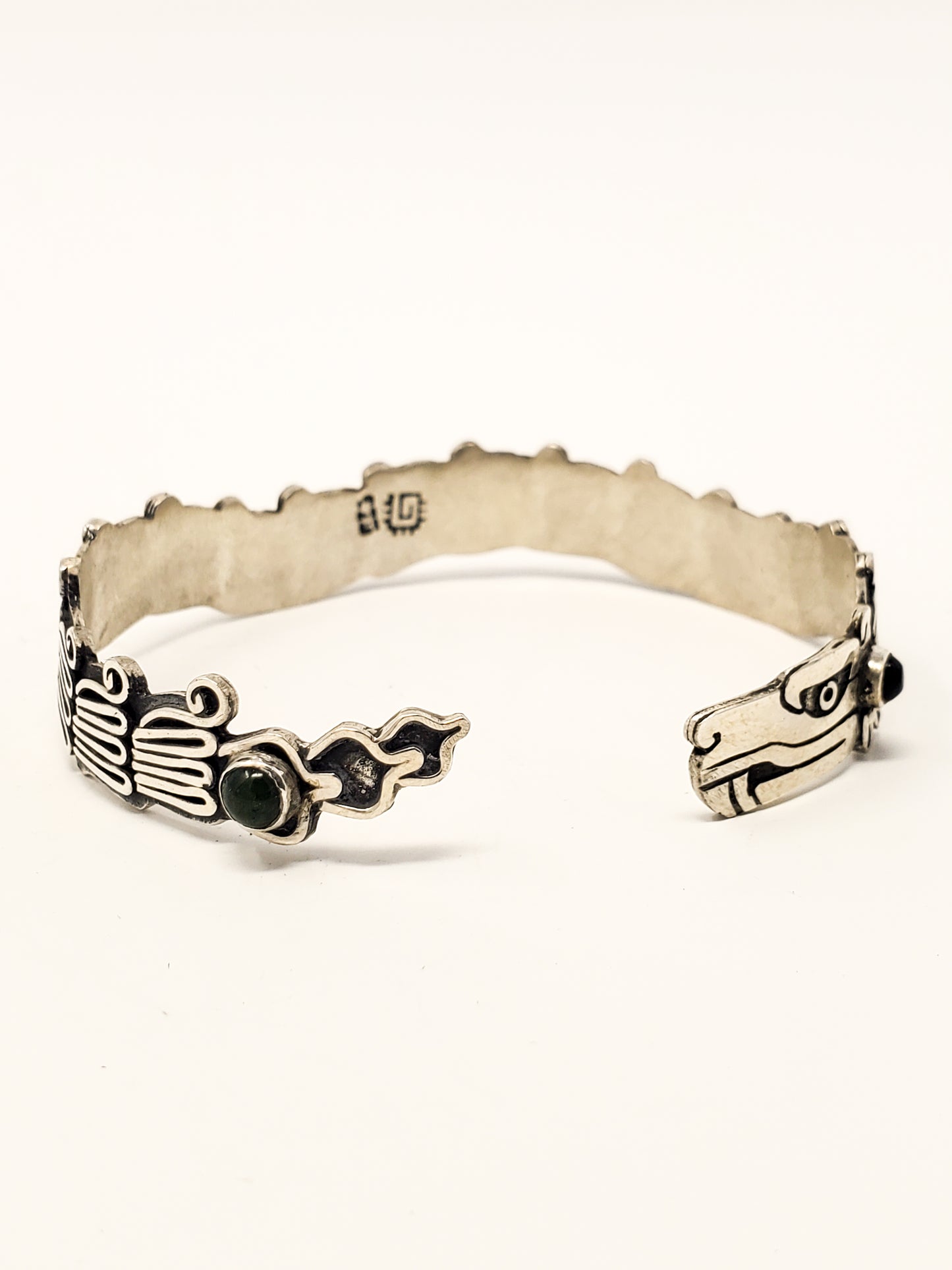 Quetzalcoatl Silver Bracelet
