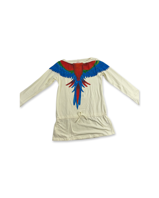 Macaw Women's Long Sleeve Shirt, Cream