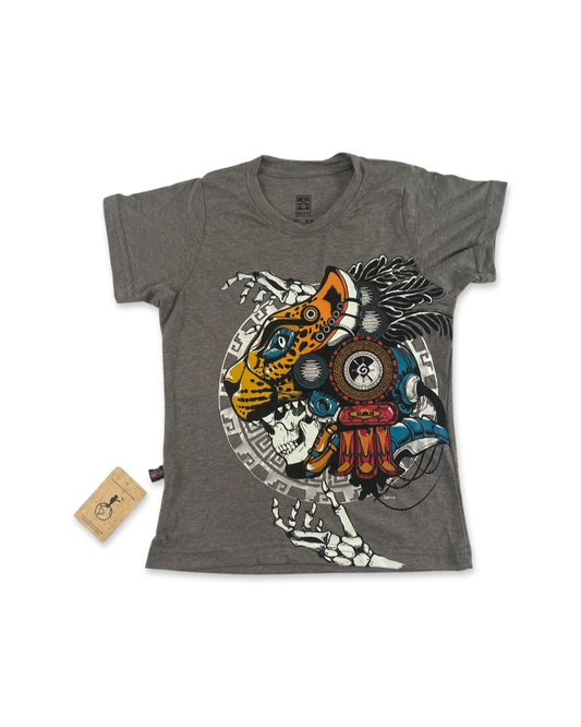 Aztec Jaguar Warrior Kid's T-shirt