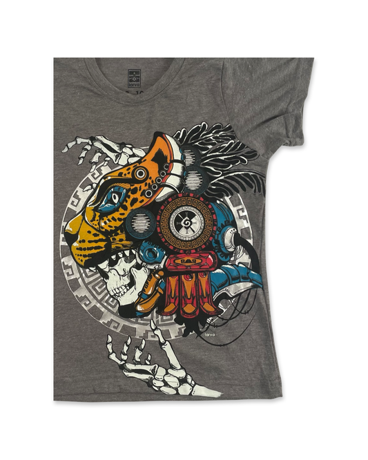 Aztec Jaguar Warrior Kid's T-shirt