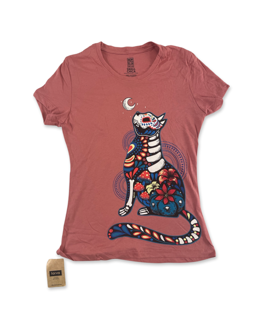 Peyote Mushroom Cat Women's T-shirt