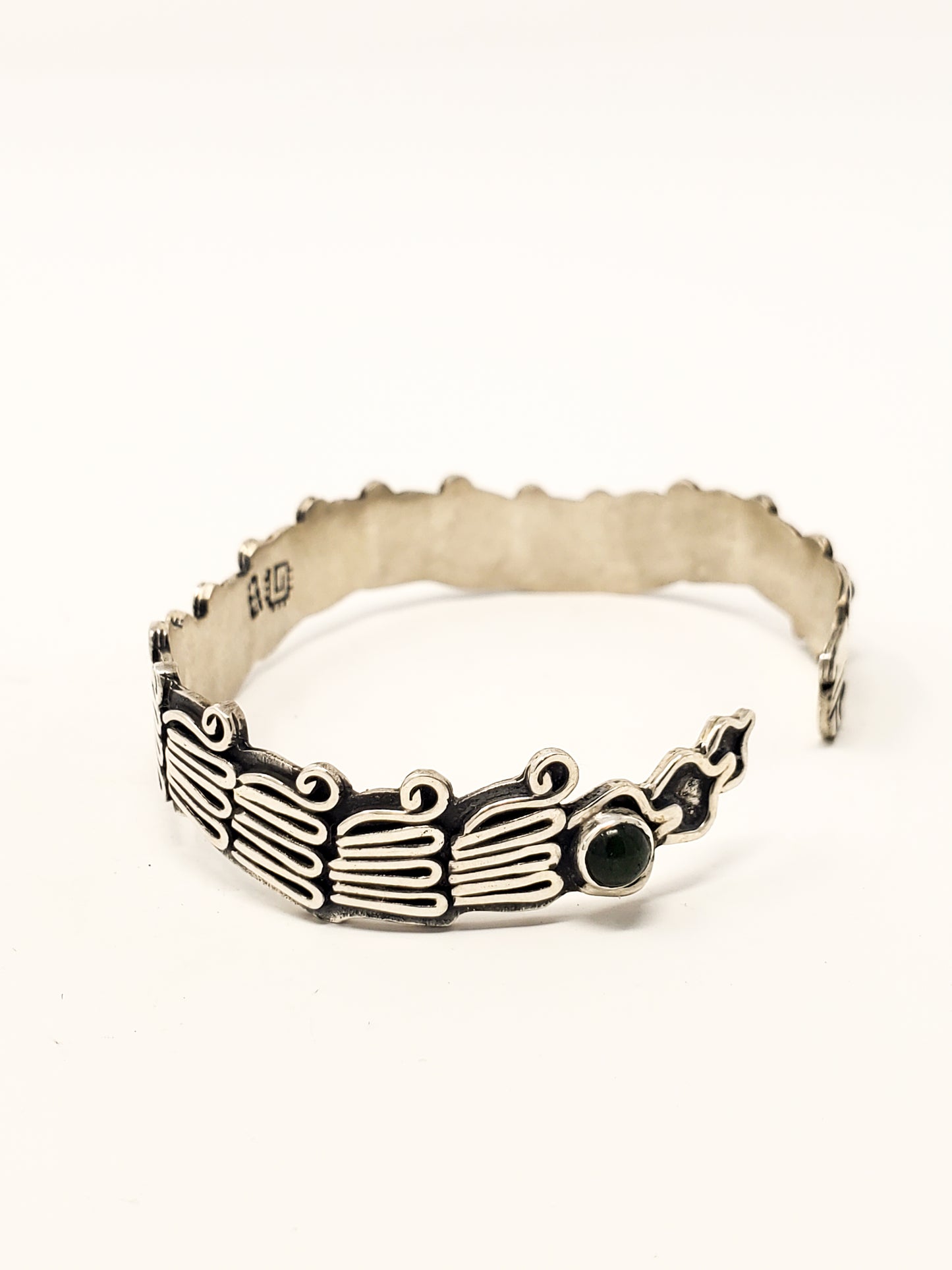 Quetzalcoatl Silver Bracelet