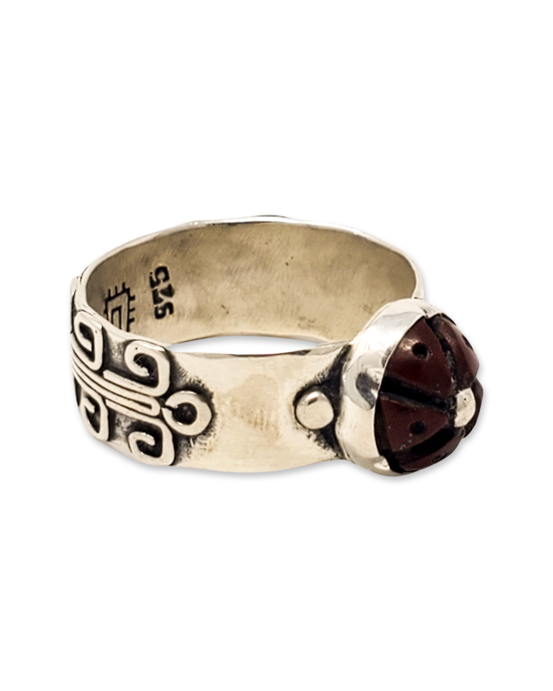 Red Jasper Peyote Ring