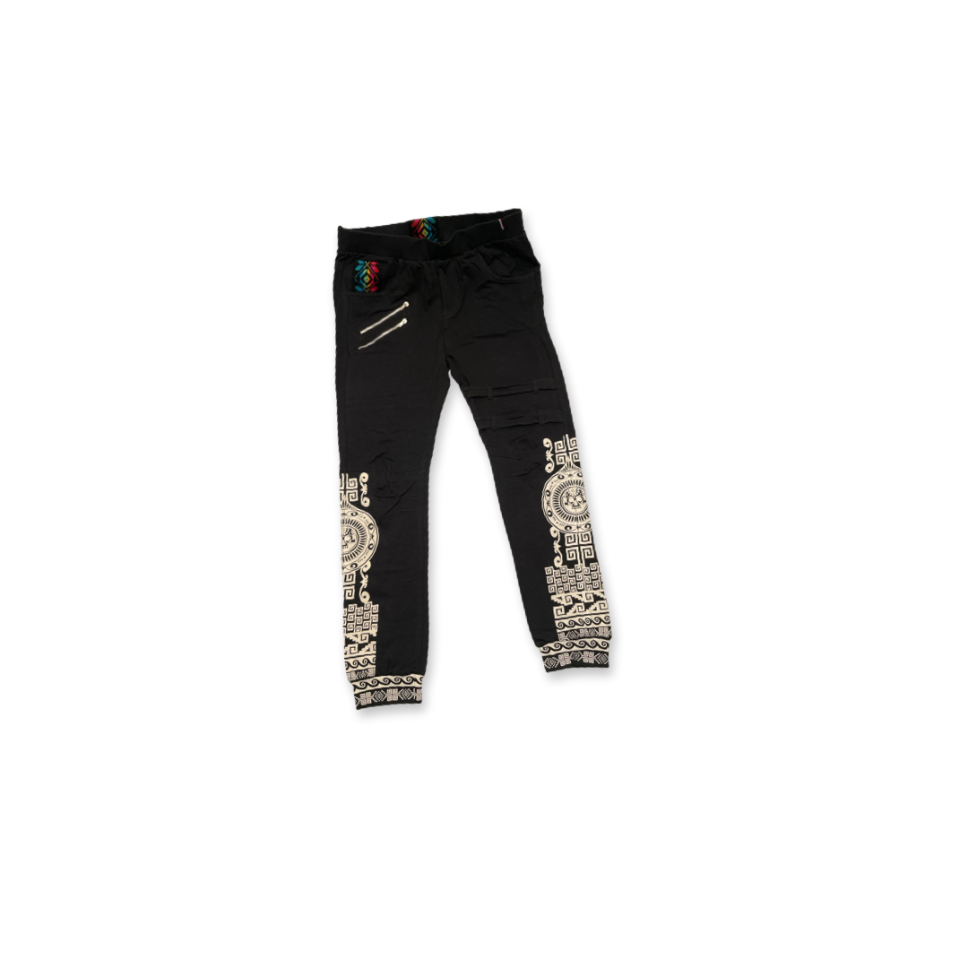 Mictlan Aztec Underworld Pants