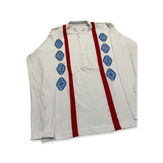 Prehispanic Long sleeve T-Shirt, White