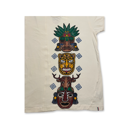 Tribal Spirits T-Shirt, Cream